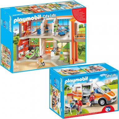 Playmobil City Life 6657 Barnsjukhus med Utrustning - Hitta bästa
