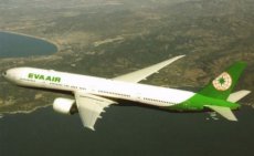 Airline issue postcard - Eva Air Boeing 777-300ER Airline issue postcard - Eva Air Boeing 777-300ER