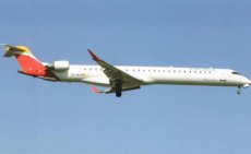 Croatia Airlines / Air Nostrum Iberia CRJ 1000 EC-MLO postcard