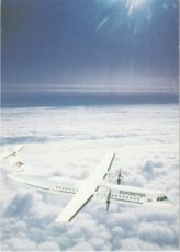 Airline issue postcard - Eurowings ATR-72