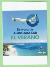 Iberojet Airbus A350 postcard