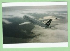 Cathay Pacific Airbus A350 - postcard