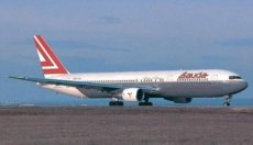 Lauda Air Boeing 767-300ER OE-LAU postcard