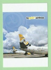 Turpial Airlines Boeing 737 - postcard