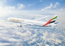 Emirates Boeing 777-300ER - postcard