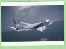 Nok Air Boeing 737 - postcard