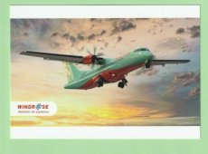 Windrose Airlines ATR 72 - postcard