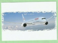 Neos Italy Boeing 787 - postcard