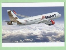 JetSMART Airbus A320 - postcard