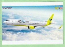 Jin Air Boeing 737-800 - postcard