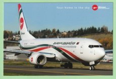 Biman Bangladesh Airlines Boeing 737-800 - postcard