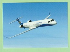 Rwandair CRJ 900 - postcard- Rwandair CRJ 900 - postcard