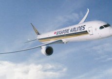 Singapore Airlines Boeing 787-10 - postcard