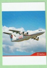 Star Peru BAe 146 - postcard