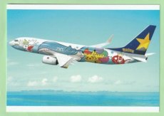 Skymark Airlines Boeing 737 - postcard- Skymark Airlines Boeing 737 - postcard