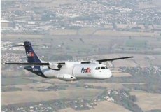 Fedex Federal Express ATR 72 - postcard