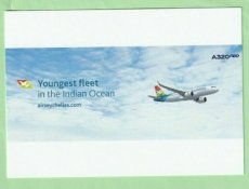 Air Seychelles Airbus A320neo - postcard