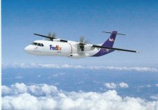 Fedex Federal Express ATR 72 - postcard