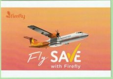 Firefly Airlines ATR 72 - postcard