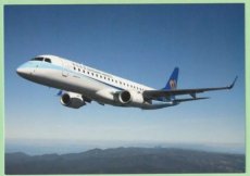 Mandarin Airlines Embraer 190 - postcard