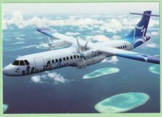 Manta Air ATR-72 - postcard