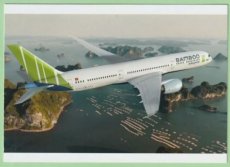 Bamboo Airways Boeing 787 - postcard