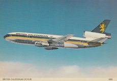 British Caledonian Airways DC-10-30 postcard- British Caledonian Airways DC-10-30 postcard