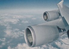 Airline issue postcard - Lufthansa Boeing 747-400