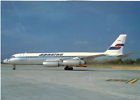 SPANTAX SPAIN CONVAIR 990 CORONADO EC-BQA POSTCARD