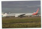 AMERICAN AIRLINES BOEING 777-300ER N720AN POSTCARD