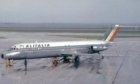 ALITALIA ITALY DOUGLAS DC-9-32 I-DIKT POSTCARD