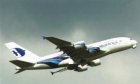 MALAYSIA AIRLINES AIRBUS A380 9M-MNE POSTCARD