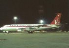 QANTAS AIRWAYS BOEING 707 V-JET N707JT POSTCARD