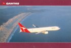 QANTAS AIRWAYS AUSTRALIA BOEING 767-300 POSTCARD