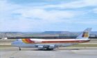 IBERIA BOEING 747-300 TF-ATI POSTCARD