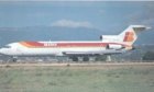 IBERIA BOEING 727-200 EC-CID POSTCARD