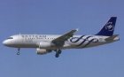 SAUDIA AIRBUS A320 skyteam cs HZ-ASF POSTCARD