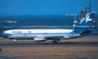 AIR SIAM DOUGLAS DC-10-30 HS-VGE POSTCARD