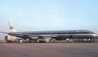 KLM Douglas DC-8-63 PH-DEA @ Faro postcard