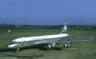 KLM DC-8-55 PH-DCU @ Prestwick postcard