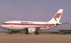 MARTINAIR AIRBUS A310 PH-MCB @ Faro postcard