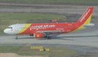 VIETJET AIR AIRBUS A320 VN-A666 @ Hanoi postcard