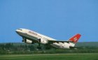 AIR MALTA AIRBUS A310 D-AICM POSTCARD