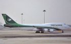 IRAQI AIRWAYS BOEING 747-400 YI-ASA POSTCARD