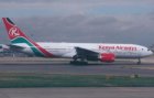 KENYA AIRWAYS BOEING 777-200 5Y-KQS POSTCARD