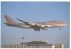 ASIANA AIRLINES CARGO BOEING 747-400F POSTCARD