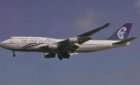 AIR NEW ZEALAND BOEING 747-400 ZK-NBT POSTCARD