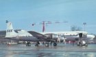 SAS SCANDINAVIAN AIRLINES DC-7 OY-KND POSTCARD