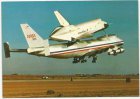 NASA Boeing 747-123 Shuttle Carrier N905NA postcard