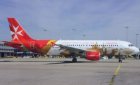 AIR MALTA AIRBUS A320 special cs 9H-AEO POSTCARD